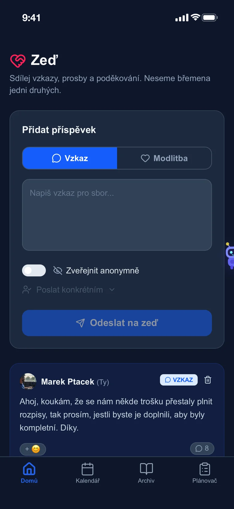 CB Kolín — aplikace